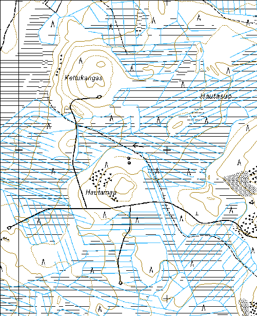 119 Kohdetyyppi: 1 Asuinpaikat Copyright: Metsähallitus 2008