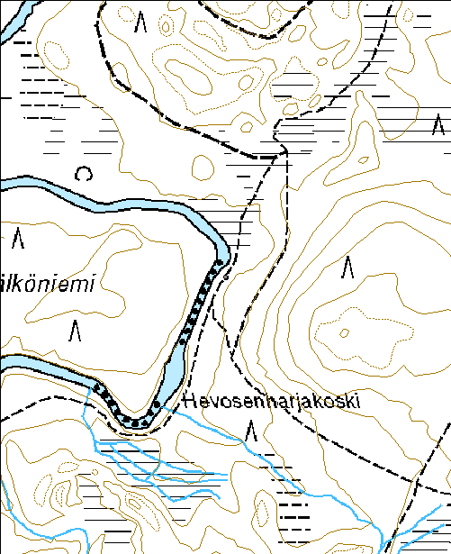 41 Kohdetyyppi: 1 Asuinpaikat Copyright: Metsähallitus 2008