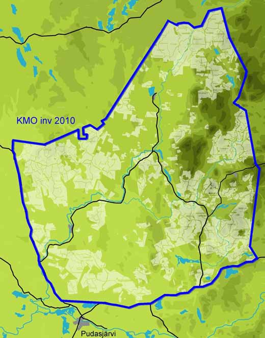 7 4. INVENTOINTIALUEEN MAISEMA, GEOLOGIA JA LUONTO Alue jakautuu kahteen eri päämaisematyyppiin: - Itäosan vaara-alue, joka kuuluu Itä-Suomen Karelidien vaara-alueeseen.