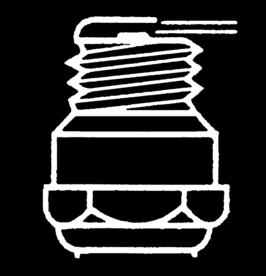 Den Filter auswringen und dann an der Luft trocknen lassen. 5. Den Filter wieder einsetzen und die Haube anbringen.