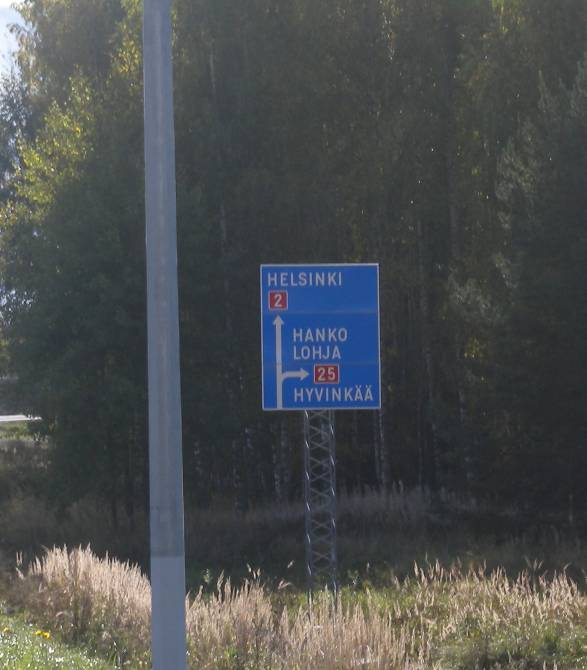 Kehä V opastuksen ja viitoituksen esisuunnitelma 19 NYKYTIANTEEN INVENTOINTI Kuva 14
