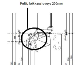 24 Kuva 15. Ikkunan vesipellin liitosdetalji Taulukossa 6 on lueteltu kaikkien ikkunoiden leveydet ja määrät. Samanlainen määrä tulee myös Tervamiiluun. Taulukko 6. Ikkunavesipellin määrä Määrä Yks.