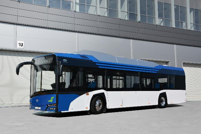 Bussit Solaris Urbino Electric, Latausasema