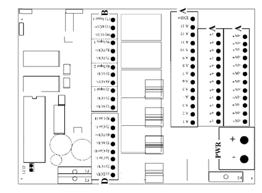 12. VIANETSINTÄ OHJAUS Power supply 12V DC COBO plug 25x0,75 mm 2 Souriau plug PR11-1772 Connection box