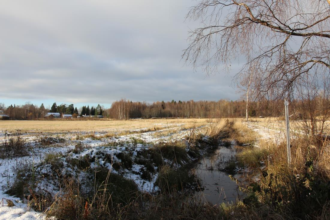 28 Kuva 12. Onkilahden-Pukinjärven sivulaaksoa selvitysalueella. Kuva on otettu Pohjanpuolentien päästä, selvitysalueen keskeltä.