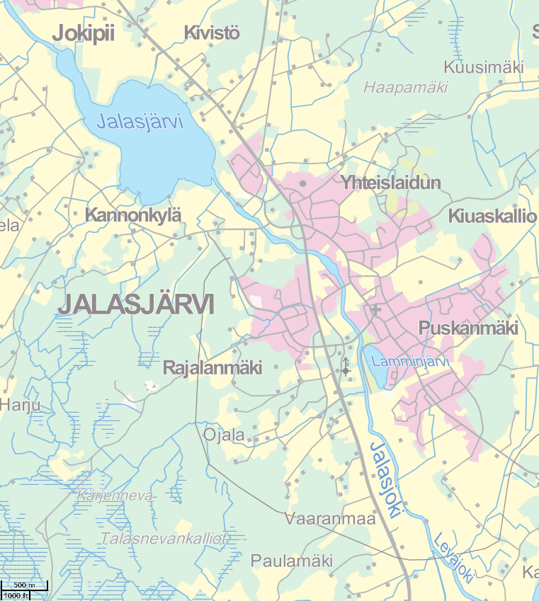 1 1. JOHDANTO Kärjenmäen selvitysalue sijaitsee Jalasjärven kunnassa, noin kaksi kilometriä kylätaajaman länsipuolella.