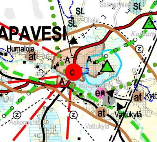 3.2 Suunnittelutilanne 3.2.1 Kaava-aluetta koskevat suunnitelmat, päätökset ja selvitykset Kaavahanke on Haapaveden kaupungin kaavoitusohjelman mukainen, joka on hyväksytty Haapaveden kaupunginvaltuustossa 4.