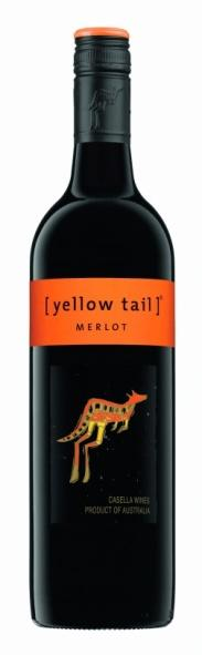 AUSTRALIA AUSTRALIA Talon viini housewine 1 cl Plo [YELLOW TAIL] MERLOT 2013 0,45 / 28 Casella Wines, South Eastern