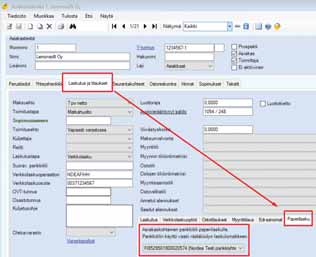 ASIAKKUUDENHALLINTA Asiakasrekisteri ja CRM Uudet ja muuttuneet ominaisuudet: VERSIO 2017.2 Lemonsoft_customer_import.xlsx -mallipohjaan on lisätty asiakkaan LTA. VERSIO 2017.3 Asiakasrekisteriin on lisätty Laskutus ja tilaukset -välilehdelle Paperilasku-välilehti.