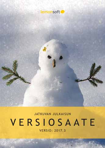 Jos edellisestä Lemonsoft-päivityksestä on kulunut jo pidemmän aikaa, tutustu myös sillä välin