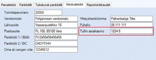 VERSIO 2017.2 Toimintokeskuksen Haku-toimintoa on kehitetty. Ohjelma hakee ainoastaan Asetus-sarakkeesta, jos kirjoitat Haku-kenttään ISOILLA KIRJAIMILLA.