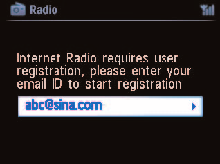 8.5 Internet-radio* Voit kuunnella Internet-Radio kanavia Philips www-palvelun kautta, jossa ylläpidetään ja päivitetään automaattisia linkkejä aktiivisille radiokanaville.