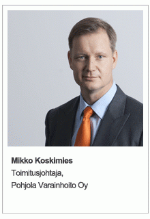 Q&A Mikko Koskimies Mitkä ovat varainhoidon strategiset tavoitteet? Pohjola Varainhoidon strategisena tavoitteena on olla johtava varainhoitaja Suomessa.