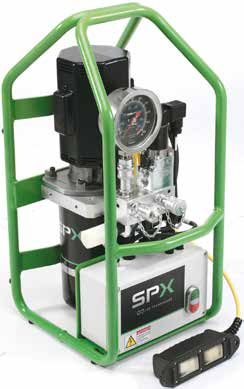 Momenttiavaimien Pumput SPX P39 KOMPKTI PUMPPU MOMNTTIVINSOVLLUKSILL Kompaktia SPX P39 -pumppua voidaan käyttää sekä pysty- että vaaka-asennossa.