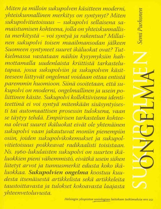 Vanhenemisen tutkimuksen