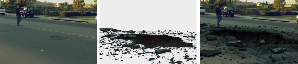 Näin 3D-mallinnettu objekti ei renderöidy kuvaan, mutta se luo varjoja ja heijastuksia muille kuvan 3Dobjekteille. (Autodesk 3DS Max Help 2014.) Kuva 12.