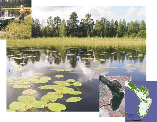 S u o m e n y m p ä r i s t ö 725 YMPÄRISTÖN- SUOJELU Veli-Matti Vallinkoski, Antti Kanninen, Jarkko Leka ja Riitta Ilvonen Vesikasvillisuus pienten järvien