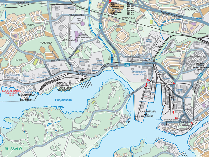 4.2.2 Telakkatoiminta, satama ja väylä Kuva 7a.