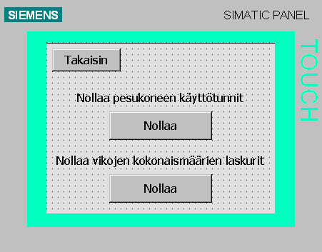 1 Y3 H2 H3 H4 Kuljettimen ohjaus päällä tieto Taajuusmuuttajien tilat: 047F 047E 047D Käy Pysäytys hidastaen / seis