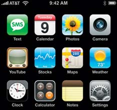 lineaarinen lista iphone