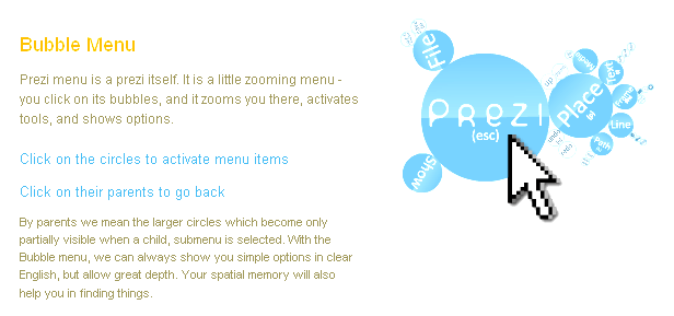 Zooming user interface: Prezi http://prezi.com/ 84 Nelikulmaisena sittenkin nopeampi? Nelikulmaiset valikot vrt.