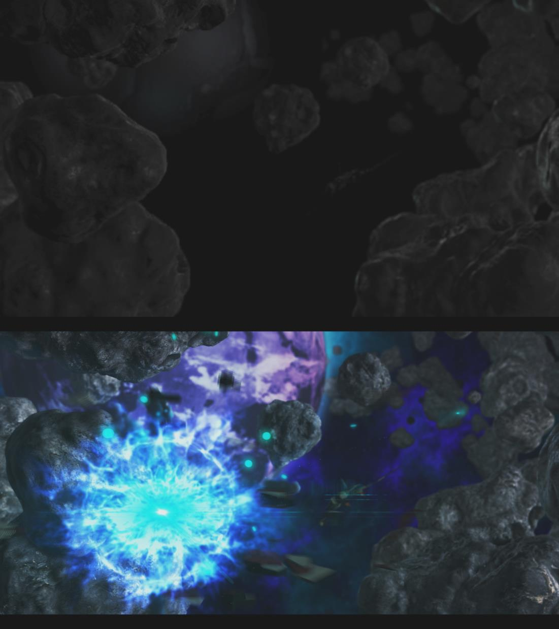 36 KUVA 20. Kuvassa ylempänä specular-composite pass ja alempana lopullinen kuva (Digital Hammer 2015) 5.