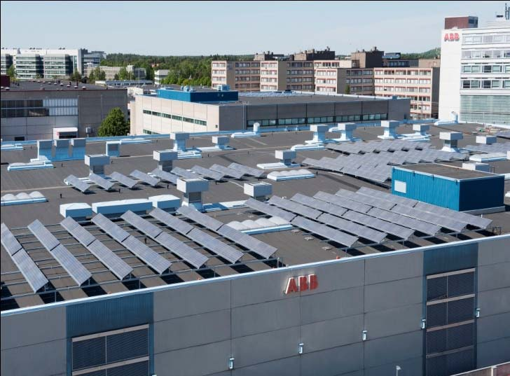 Esimerkkitoteutuksia maailmalta Finland, Pitäjänmäki: 181 kwp PV plant System