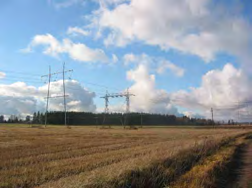 400 + 110 kv voimajohto Hikiä - Forssa 35 Vyöhyke 2.