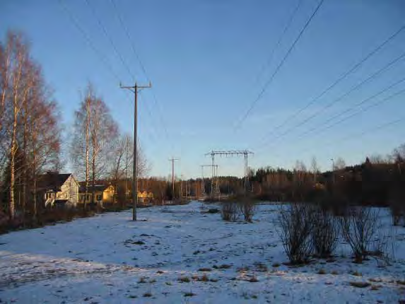 44 400 + 110 kv voimajohto Hikiä - Forssa Tammela, Portaan kylä, Hämeen Härkätie. Portaan kylä on syntynyt Hämeen Härkätien varrelle jo varhaiskeskiajalla.