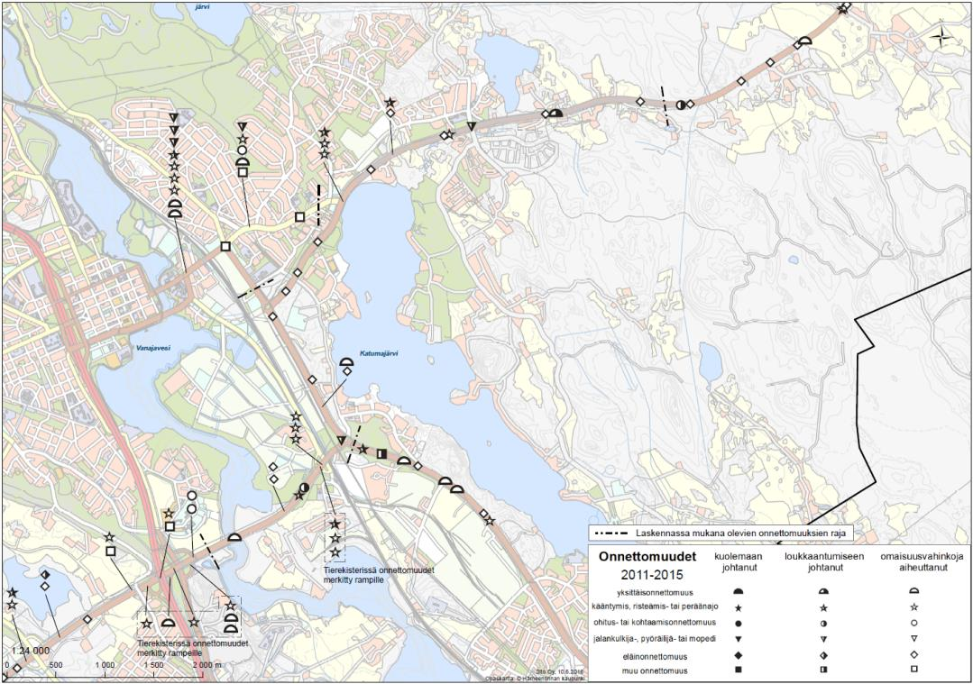 Liikenneturvallisuus Hämeenlinnan seudun liikenteessä kuoli vuosina 2011 2015 neljä ja loukkaantui 134 ihmistä.