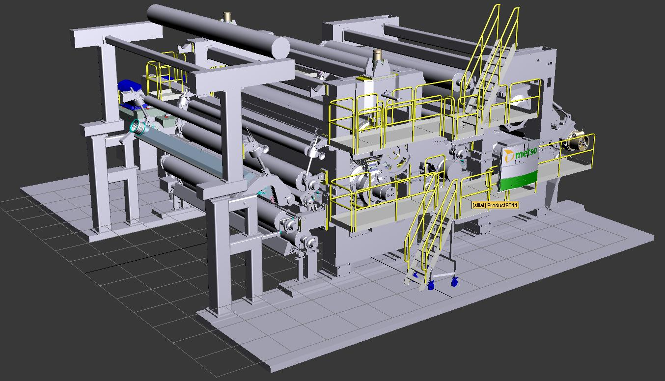 28 4.2 Catia-mallien esikäsittely Kuten useimmat visualisointiprojektit, joissa käytetään asiakkaan toimittamia malleja, aloitettiin tämäkin visualisointiprojekti siistimällä, optimoimalla ja