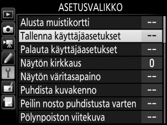 2 Säädä asetuksia.