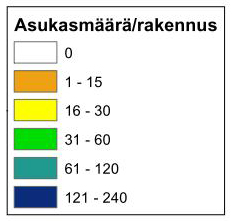 Vuoden 2035 skenaarioon käytettiin kaupunkisuunnitteluviraston antamia arvioita rakennusjärjestyksestä ja väestömääristä.