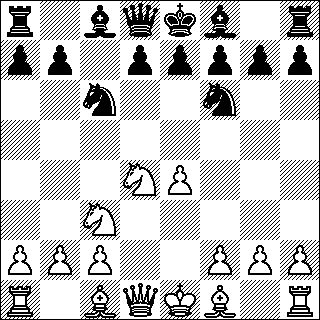 -167- Peli- ja teoriapaketissamme käsitellään tällä kertaa sisilialaisen puolustuksen Sveshnikovin muunnelmia (B33-39), kuningatarintialaista (E15-19) ja nimzointialaista (E20-32 ja E40-59). B33: 1.
