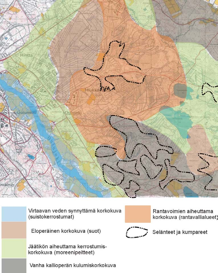 4. Maisemaselvitys Maisemaselvitys on laadittu ilmakuvan, peruskartan, viheraluejärjestelmän ja metsäinventoinnin pohjalta.