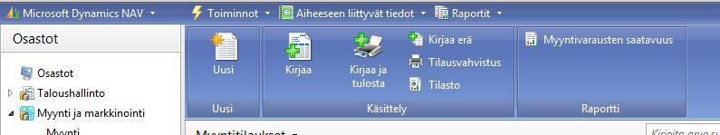 Näyttöjen yläosa ja niiden sisältö vaihtelee Toiminnot > Lähetä kohteeseen > Microsoft Excel > Vaihda