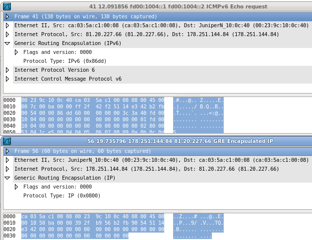 29 set interface "tunnel.2" zone "Untrust" set interface "tunnel.2" ipv6 mode "host" set interface "tunnel.2" ipv6 ip fd00:1004::2/64 set interface "tunnel.2" ipv6 enable set interface tunnel.