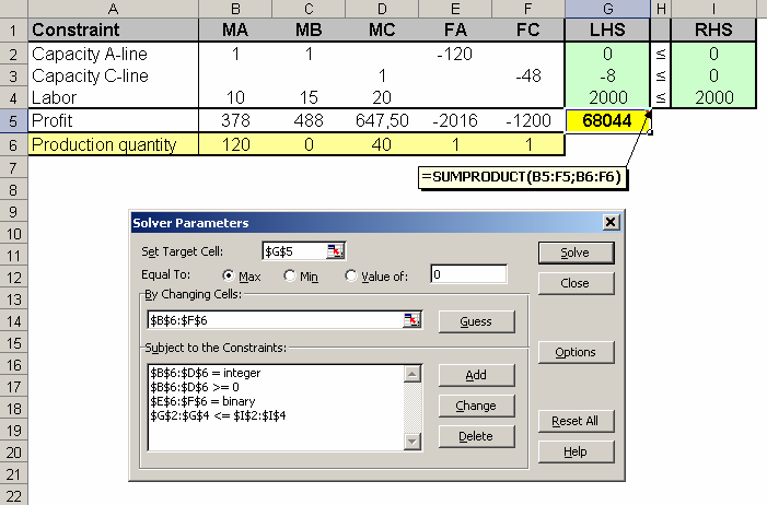 Esim. 4 Kiinteät