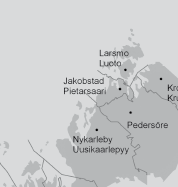 Pietarsaari Kronoby Kruunupyy Larsmo Luoto Nykarleby Uusikaarlepyy Pedersöre VASAREGIONEN VAASAN SEUTU VAASA SUB-REGION: Vaasa Vasa