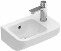 0-320mm nurkka-allas Valkoinen 320x320 73194501 183,87 4047289976103 Valkoinen, ilman ylivuotoaukkoa 320x320 73194601 183,87 4047289976141 Architectura Compact - 360 mm Valkoinen, hanareikä oikealla