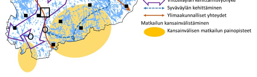 Kehittämissuosituksessa laajennetaan myös väylien kehittämistä perinteisestä infraan keskittyvästä suunnittelussa ja toteuttamisesta liikennepalvelujen ja muun saavutettavuuden toiminnalliseen