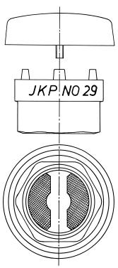 takaiskuventtiili JKP-29 NS50 JKP-802T NS50