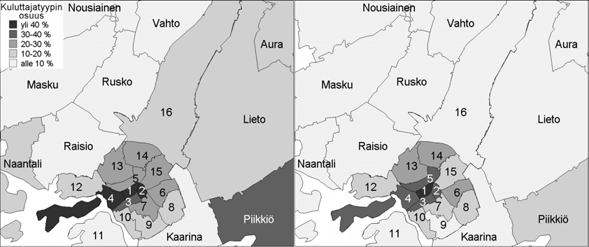 23 ovat tyypillisesti korkeasti koulutettuja, mutta suhteellisen matalatuloisia.