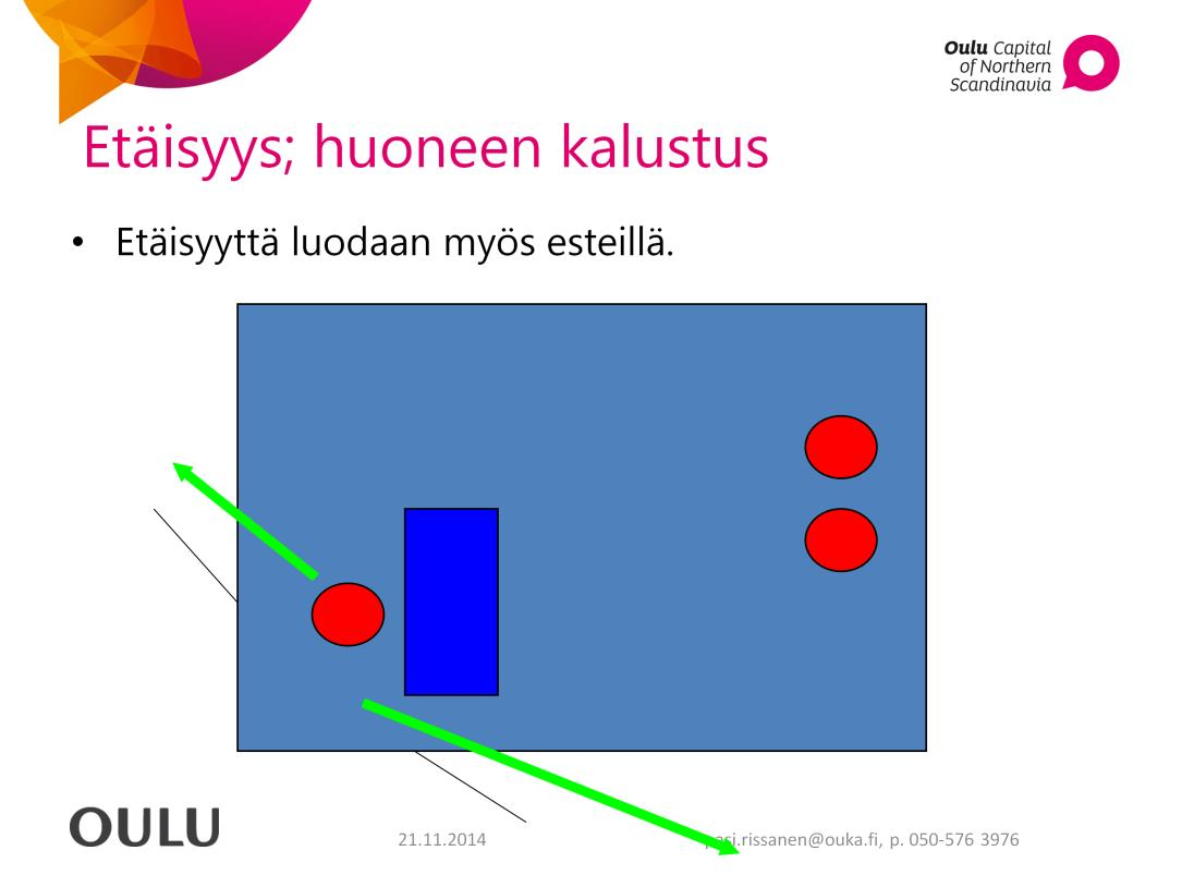 Keinoja varmistaa oma mahdollisuus turvata koskemattomuus sekä toisaalta rauhallisena pysyminen: Pakotie. Hälytysjärjestelmä.