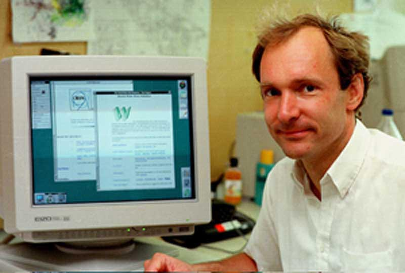 Tim Berners-Lee Kehitti World Wide Webin työskennellessään Euroopan