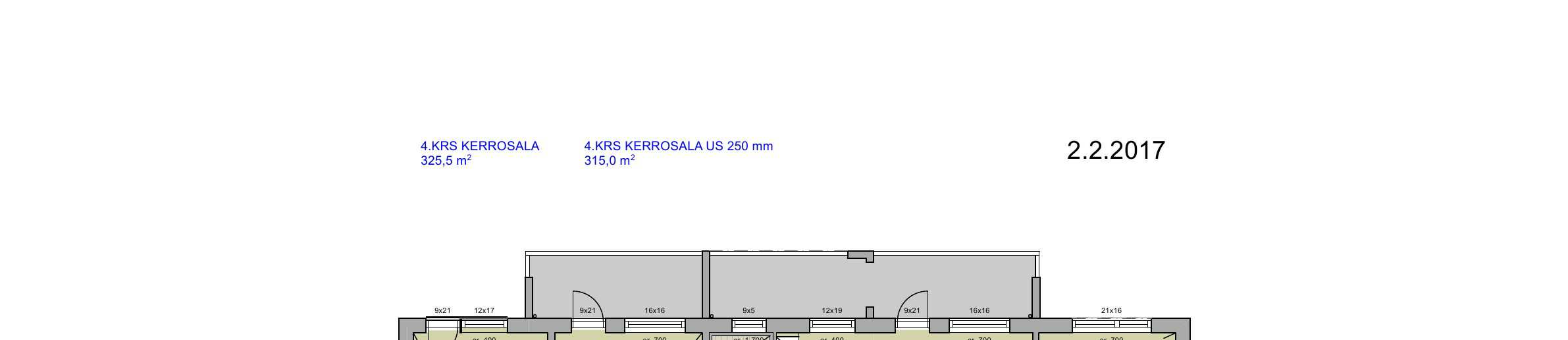 KERROS 4 34 2h 33,5 m² 33 3-4hkvhs 79,0 m² 28 2hs