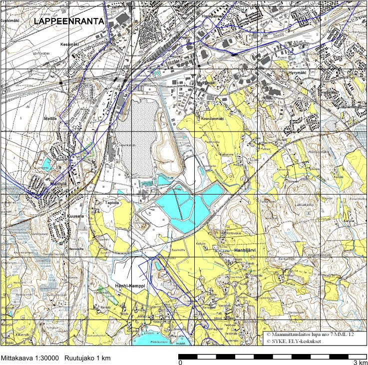 45 5.4 Pohjavedet Ihalaisen kaivosalue ei sijaitse luokitellulla pohjavesialueella. Alueen ympäristössä on joitakin asuinkiinteistöjä, joilla on kiinteistökohtainen kaivo.