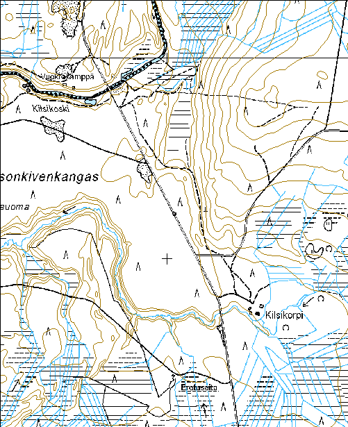 388 Kohdetyyppi: 13 Liikennekohteet Copyright: Metsähallitus 2008