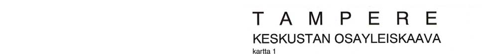 Tampereen keskustan osayleiskaava 1995 