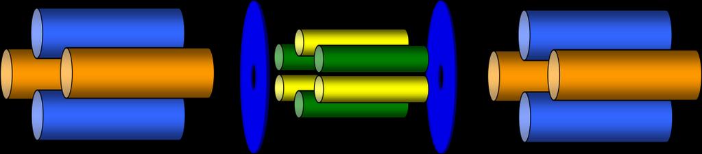 11 MS1 (Q1) Törmäyskammio (Q2) MS2 (Q3) Kuva 3. Kolmoiskvadrupoli. Näytteen ionisointi tapahtuu normaalissa ilmanpaineessa, suihkuttamalla ionisaattoriin syötettyä näytettä typpikaasulla.